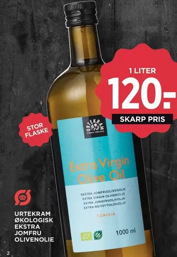 EKSTRA JOMFRU OLIVENOLIE