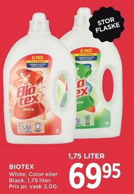 Bio - White, Color eller Black
