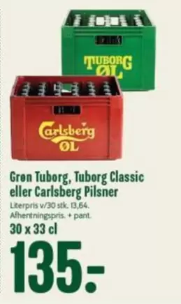 Carlsberg - Tuborg, Tuborg Classic eller  Pilsner