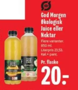 Juice eller Nektar