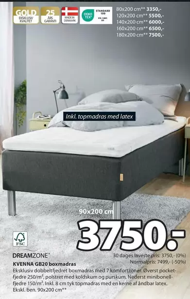 KVENNA 6820 boxmadras