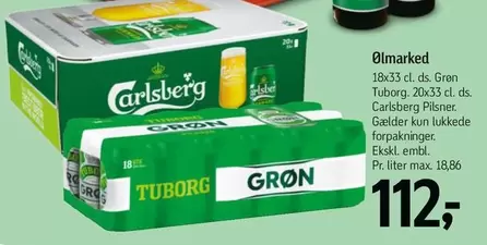 Carlsberg - Gren Tuborg,  Pilsner