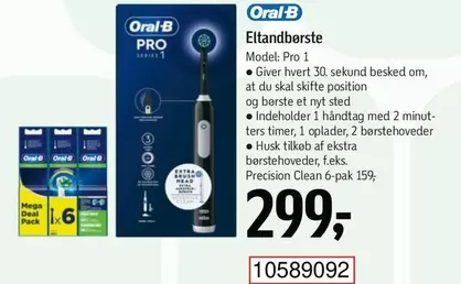 Oral B - Eltandbørste
