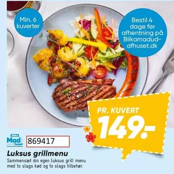 Luksus grillmenu
