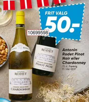 Pinot Noir eller Chardonnay