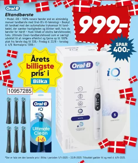 Oral B - Eltandbørste