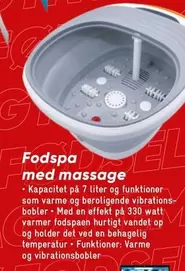 Fodspa med massage