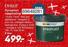 Dyroplast vægmaling