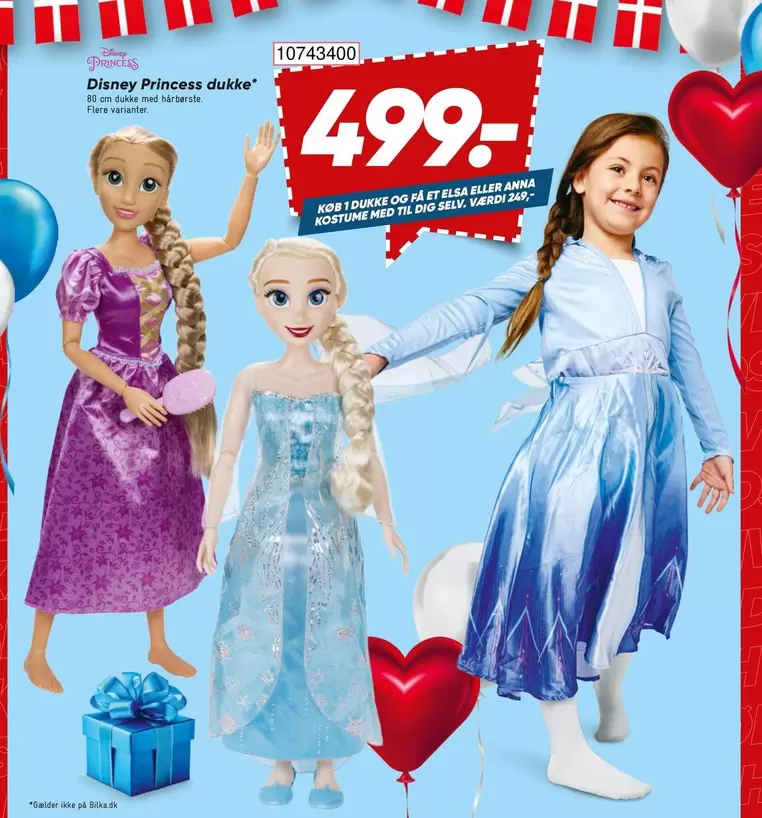 Elsa - Disney Princess dukke