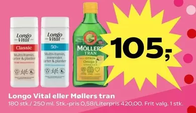Longo Vital eller Mollers tran