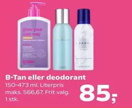 B-Tan eller deodorant