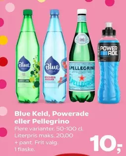 Keld, Powerade eller Pellegrino