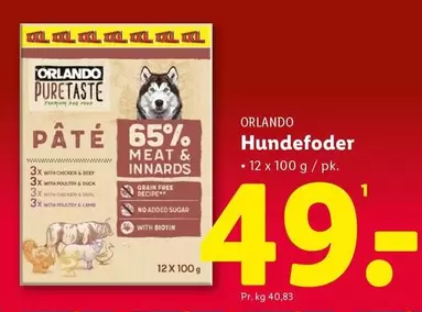 Hundefoder