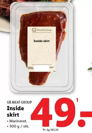 Inside skirt