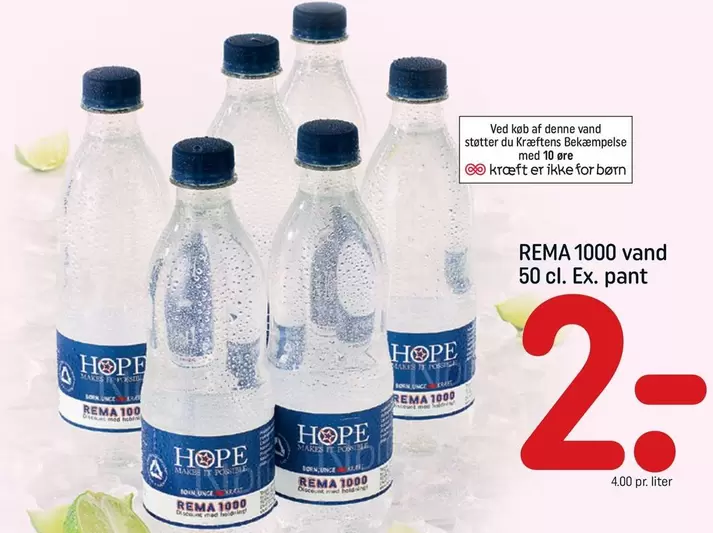REMA 1000 vand