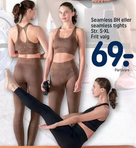 Bh - Seamless BH eller seamless tights
