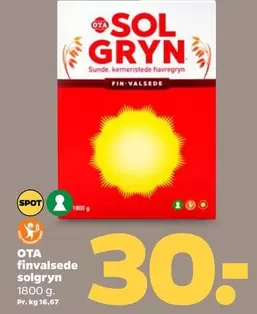Sol - Finvalsede gryn