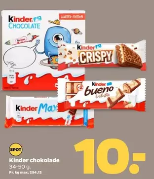 Kinder -  chokolade