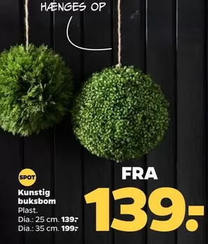 Kunstig buksbom