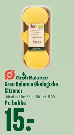 Økologiske Citroner