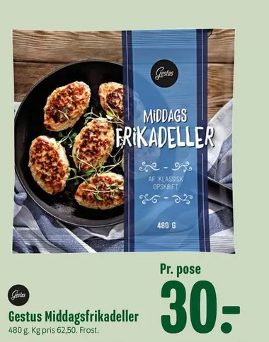 Middagsfrikadeller