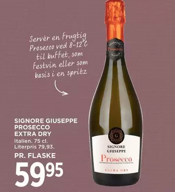 Buffet - PROSECCO EXTRA DRY