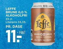 BRUNE 0,0 % ALKOHOLFRI
