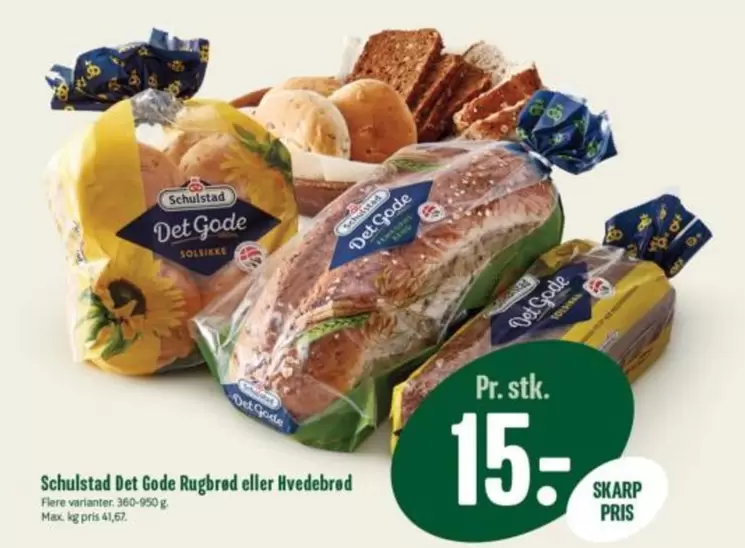 Det Gode Rugbrød eller Hvedebrød