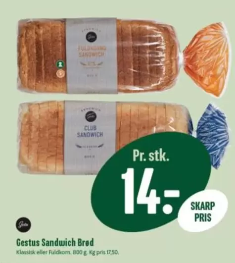 Sandwich Brød