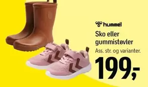 Sko eller gummistøvler
