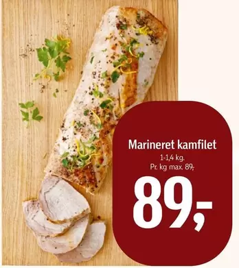 Marineret kamfilet
