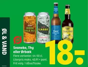 Svaneke, Thy eller Ørbæk
