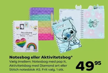 Art - Notesbog eller Aktivitetsbog