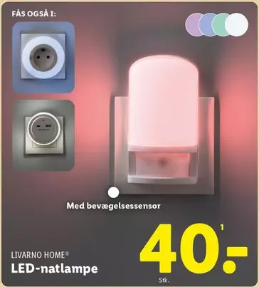 LED-natlampe