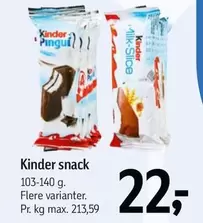 Kinder -  snack