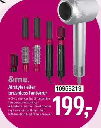 Airstyler eller brushless føntørrer