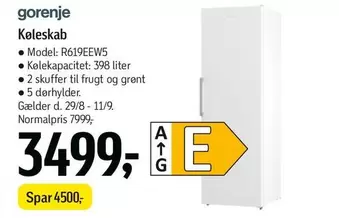 Køleskab