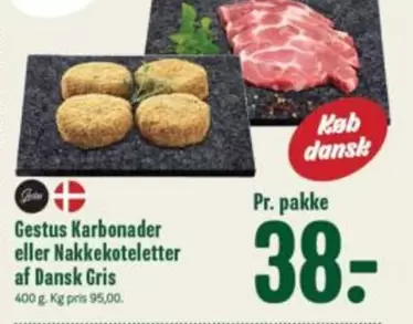 Karbonader eller Nakkekoteletter