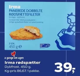Irma rødspætter