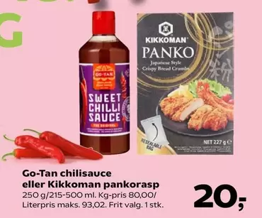 Chilisauce Eller Pankorasp