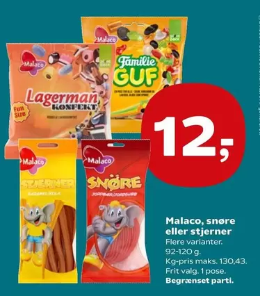 snøre eller stjerner