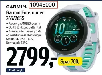 Forerunner 265/265S