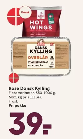 Rose - DANSK KYLLING