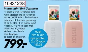 Dine - mini link 3 printer