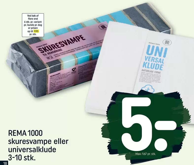 Skuresvampe Eller Universalklude