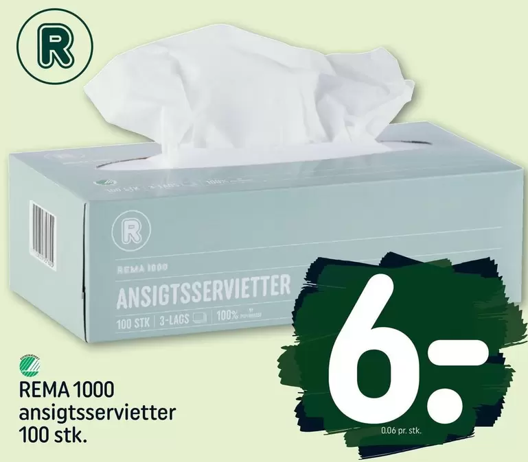 Ansigtsservietter