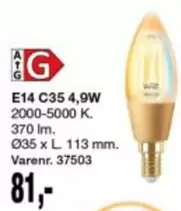 E14 C35 4,9W