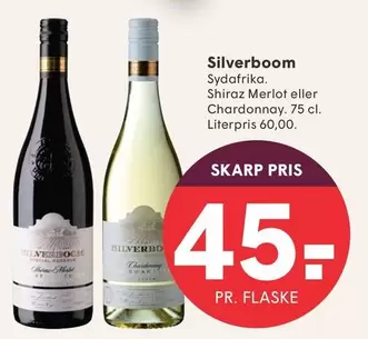 Shiraz Merlot eller Chardonnay