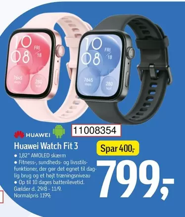Huawei - Watch Fit 3