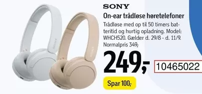 On-ear trådløse høretelefoner